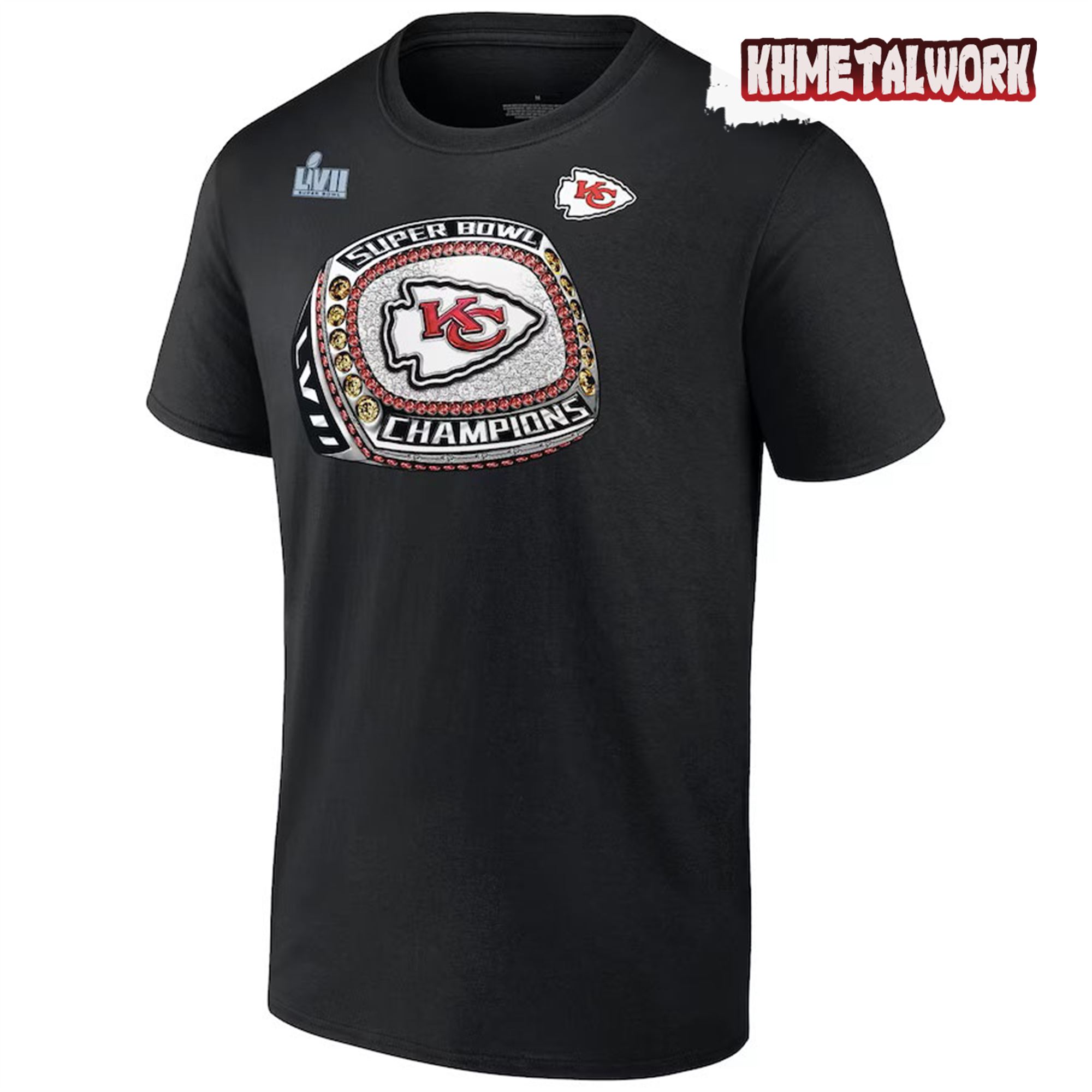 Be A Kansas City Chiefs Super Bowl Lvii Champions Fan With A Diamond Ring T-shirt