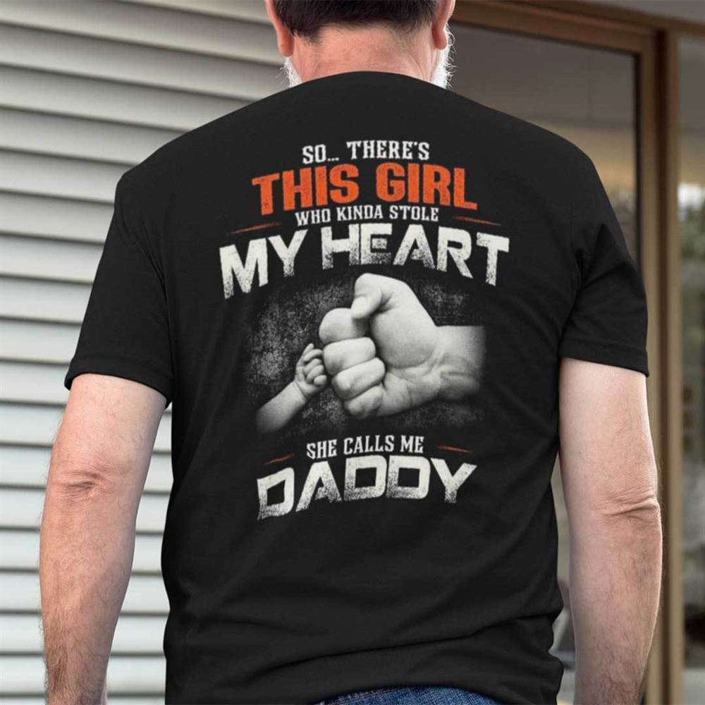 Amazing Daddy And Daughter Shirt Who Kindda Stole My Heart