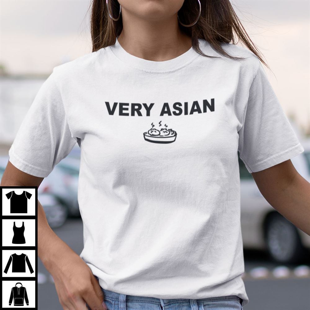 Interesting Very Asian T Shirt Dumpling Soup 