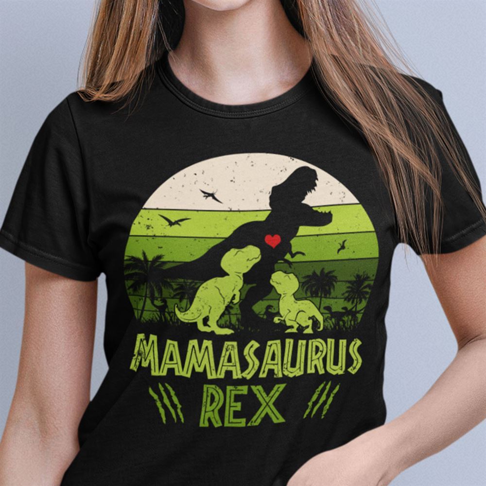 Great Vintage Mamasaurus Shirt Mamasaurus Rex 