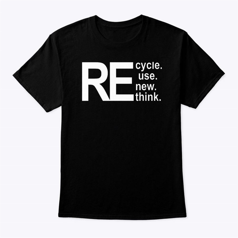 Special Walmart Recycle Reuse Renew Rethink Shirt 