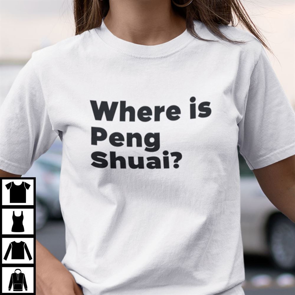 Happy Where Is Peng Shuai Shirt 