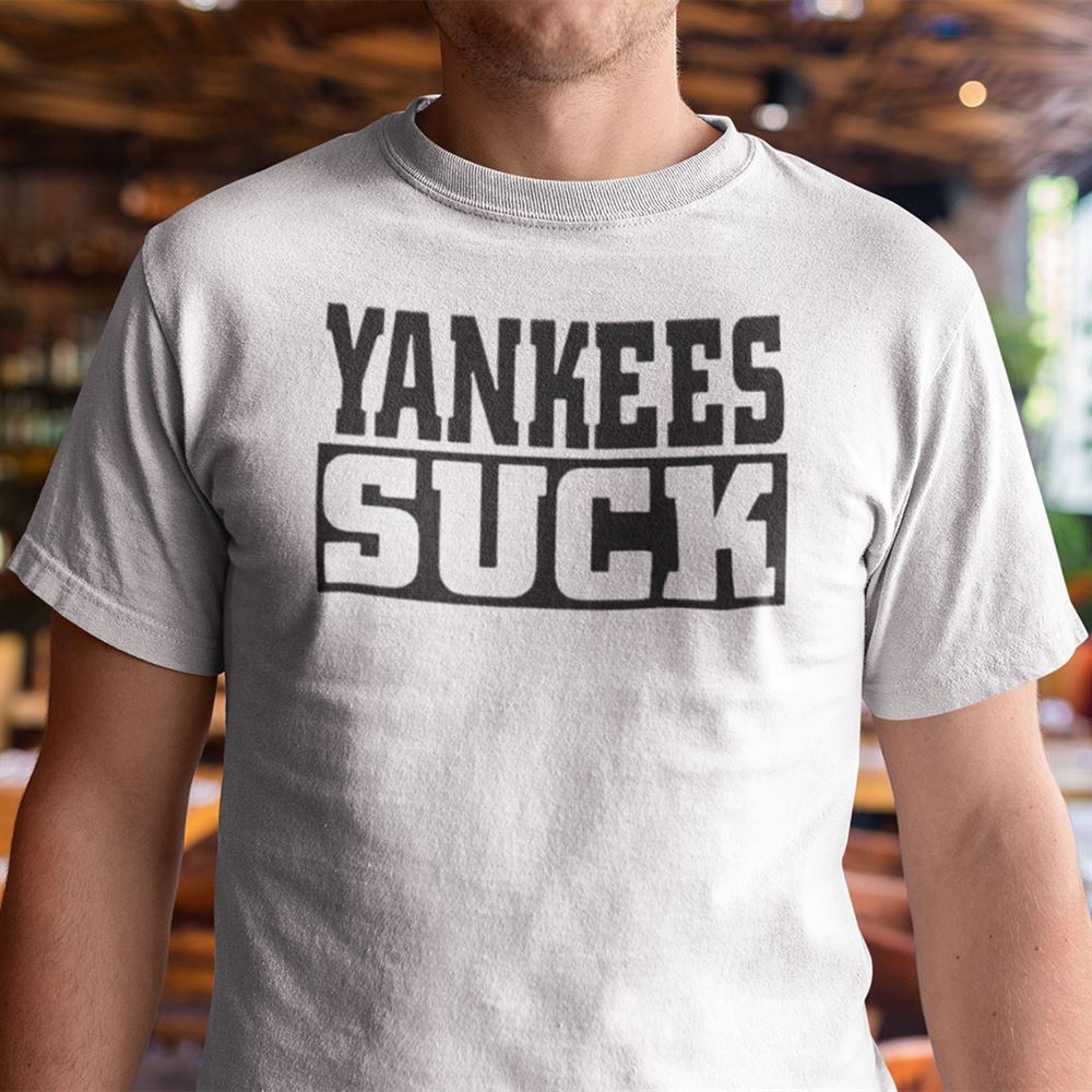 Attractive Yankees Suck Shirt Baseball Tee 